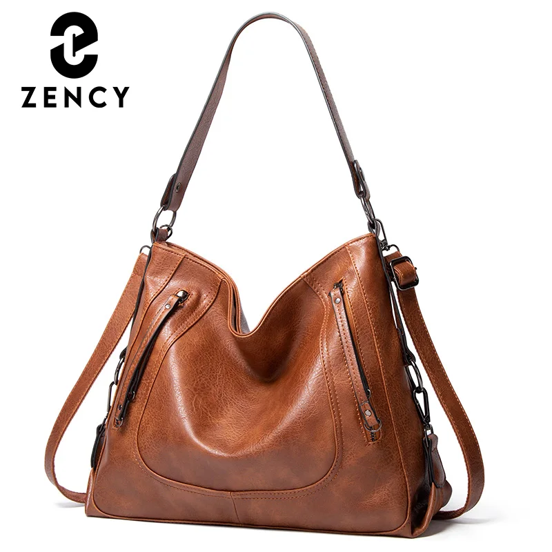 Zency Multifunction Large Capacity Female Hobos Soft Artificial Leather Handbag Anti-theft High Quality Women's Shoulder Bag
Zency Multifunction Large Capacity Female Hobos Soft Artificial Leather Handbag Anti-theft High Quality Women's Shoulder Bag