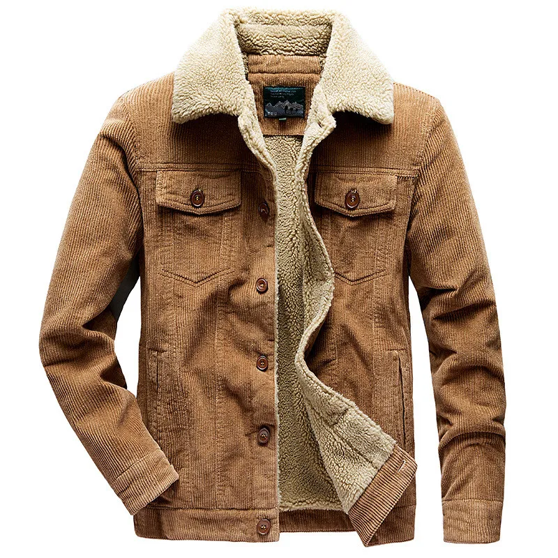 Men's Fashion Corduroy Bomber Jackets And Coats Fleece Lined Thick Warm Flight Parkas Cargo Tactical Outerwear Big Size M-4XL
Men's Fashion Corduroy Bomber Jackets And Coats Fleece Lined Thick Warm Flight Parkas Cargo Tactical Outerwear Big Size M-4XL