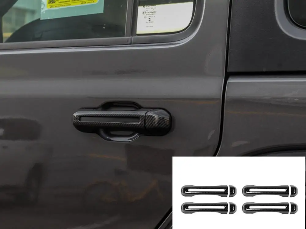 8*Carbon fiber Door Handle Trim for Jeep Wrangler JL 4-Door 2018-19 JT Gladiator
8*Carbon fiber Door Handle Trim for Jeep Wrangler JL 4-Door 2018-19 JT Gladiator