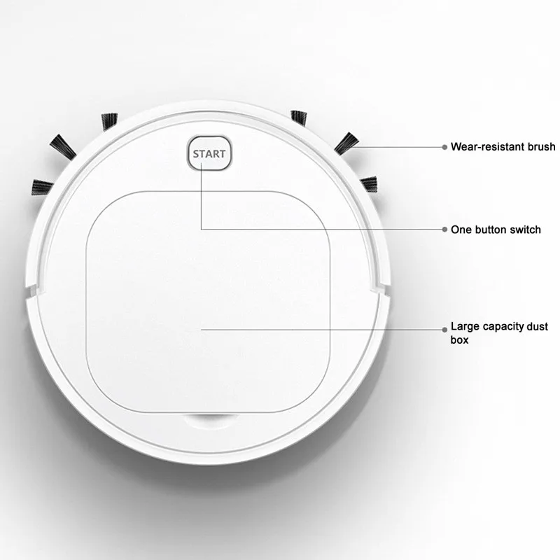 Intelligent Vacuum Cleaner Robot Full Automatic Mini Robot Vacuum Cleaner Home Cleaning Robotic Household Dust Suction Theft
Intelligent Vacuum Cleaner Robot Full Automatic Mini Robot Vacuum Cleaner Home Cleaning Robotic Household Dust Suction Theft