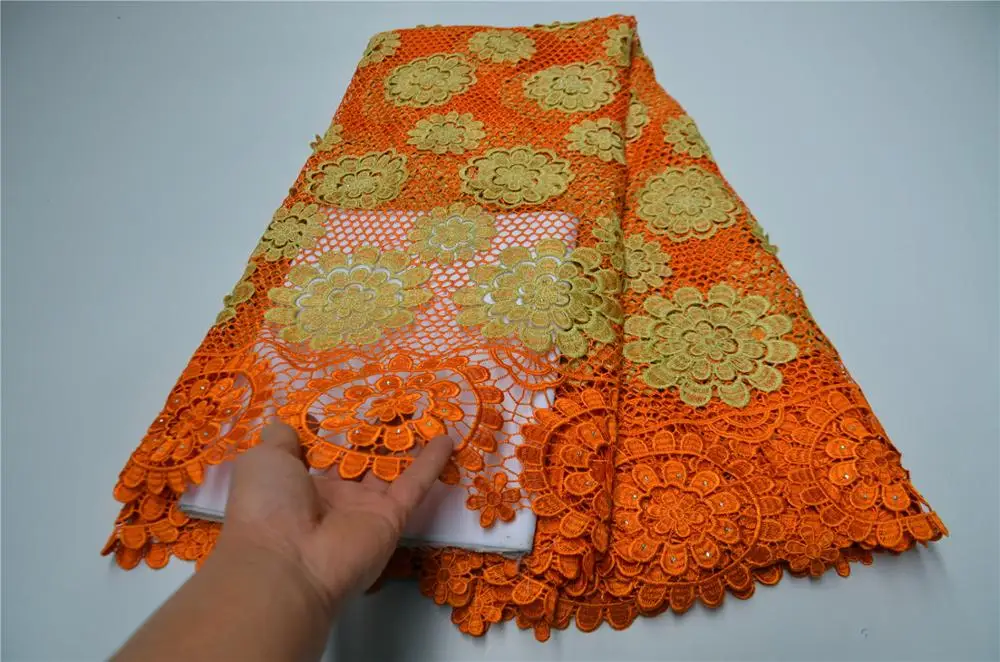 African Embroidered cord guipure Lace Fabric High Quality Nigerian Bridal Lace Fabrics French Net Lace For Party WDP-411
African Embroidered cord guipure Lace Fabric High Quality Nigerian Bridal Lace Fabrics French Net Lace For Party WDP-411
