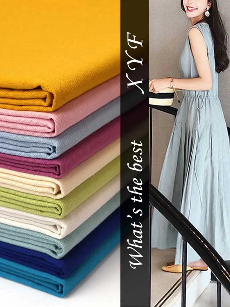 Cotton and Linen Cloth Garment Fabric Clothes Linen Thin Summer Embroidery DIY Shirt Handmade Cloth Head Household Goods
Cotton and Linen Cloth Garment Fabric Clothes Linen Thin Summer Embroidery DIY Shirt Handmade Cloth Head Household Goods