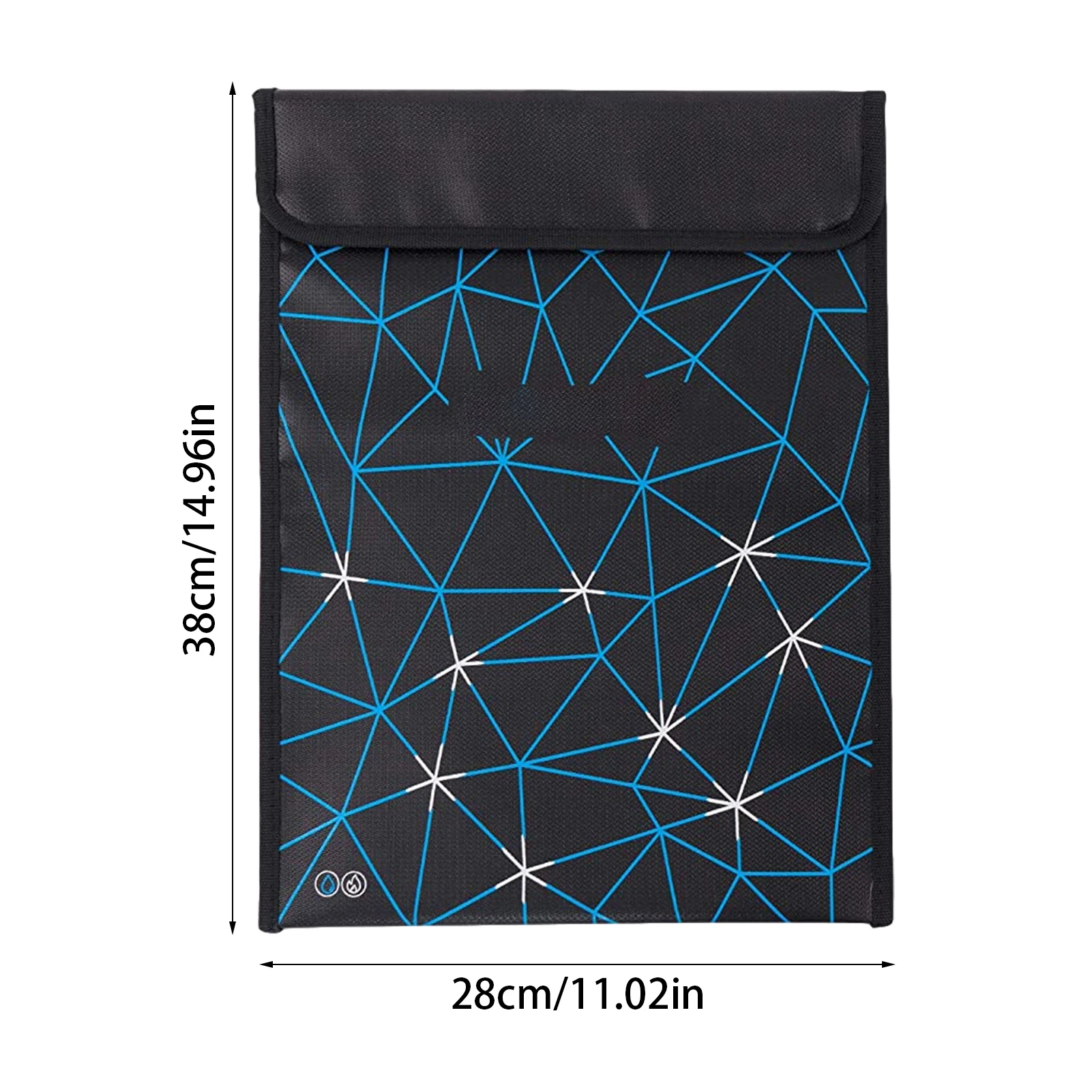 2pcs Fireproof Money Safe Document Bag. Silicone Coated Fire & Water Resistant Safe Cash Bag Fireproof Safe Storage
2pcs Fireproof Money Safe Document Bag. Silicone Coated Fire & Water Resistant Safe Cash Bag Fireproof Safe Storage