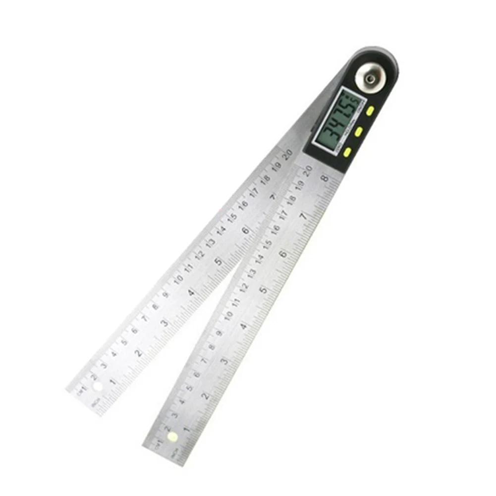 2 In 1 Multifunction Measuring Tool Durable Practical Electronic Stainless Steel Straight Professional Portable Protractor
2 In 1 Multifunction Measuring Tool Durable Practical Electronic Stainless Steel Straight Professional Portable Protractor