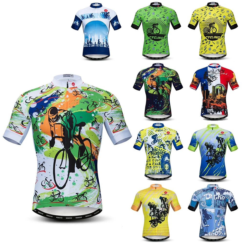 Cycling Jersey Mens Short Sleeve Bike Bicycle Quick-dry Breathable Tops Shirt Biking Running Hiking Team Racing Sport Clothing
Cycling Jersey Mens Short Sleeve Bike Bicycle Quick-dry Breathable Tops Shirt Biking Running Hiking Team Racing Sport Clothing