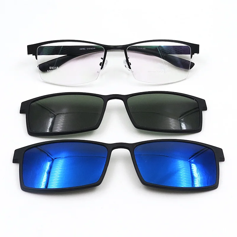 Evove Magnetic Sunglasses Men Polarized 2 Clip Lens Magnet Glasses Male for Myopia Diopter Optical TR90 Eyeglasses Frames
Evove Magnetic Sunglasses Men Polarized 2 Clip Lens Magnet Glasses Male for Myopia Diopter Optical TR90 Eyeglasses Frames