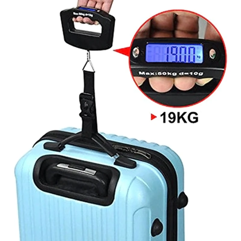 29EF Portable Electronic Scale 50kg for House Weighing Shopping Outdoor Activities Digital Luggage Scale Easy to Grip
29EF Portable Electronic Scale 50kg for House Weighing Shopping Outdoor Activities Digital Luggage Scale Easy to Grip