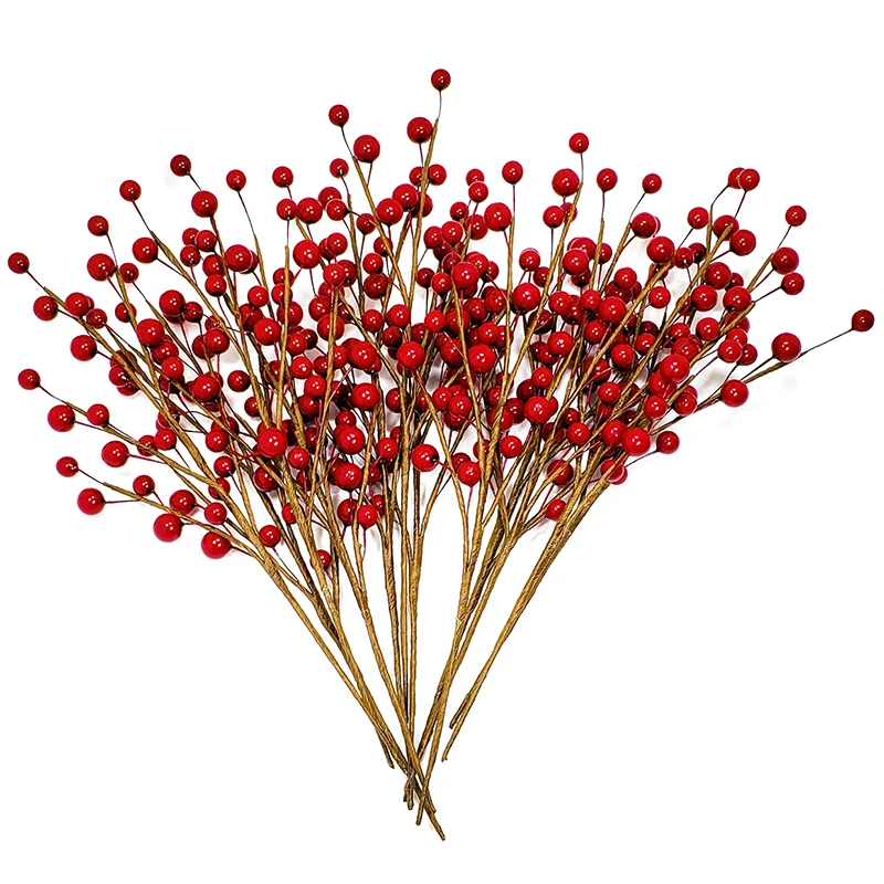 12 Pack Christmas Decorations Artificial Red Berries Stems Waterproof Artificial Berries Branches for Christmas Wreath Holiday H
12 Pack Christmas Decorations Artificial Red Berries Stems Waterproof Artificial Berries Branches for Christmas Wreath Holiday H