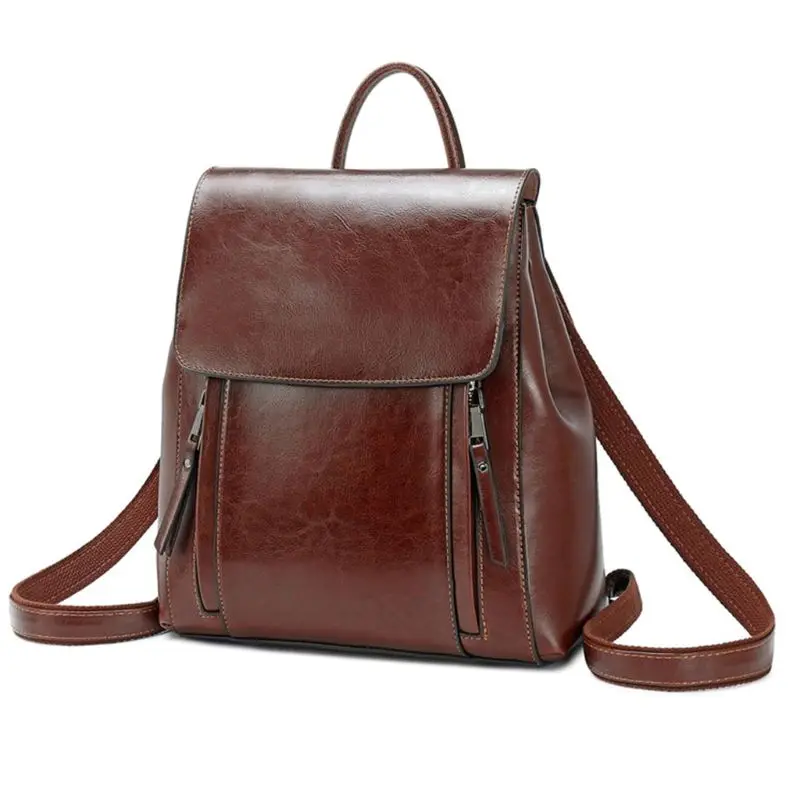 Women PU Leather Vintage Backpack School Bookbag Daypack Student Rucksack for Teenager Girls
Women PU Leather Vintage Backpack School Bookbag Daypack Student Rucksack for Teenager Girls