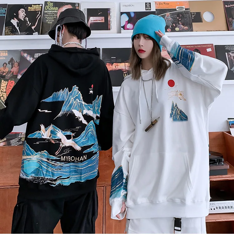 Men Hip Hop Hoodie Sweatshirt Streetwear Harajuku Wonderland Crane Printed Pullover 2020 Autumn Cotton Hooded Hoodie Hipster
Men Hip Hop Hoodie Sweatshirt Streetwear Harajuku Wonderland Crane Printed Pullover 2020 Autumn Cotton Hooded Hoodie Hipster