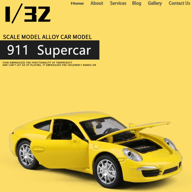 nicce 1:32 Porsche 911 Sports Car Alloy Car Model Diecast Toy Vehicles Metal Toy Car Model Collection Kids Toy Gift A41
nicce 1:32 Porsche 911 Sports Car Alloy Car Model Diecast Toy Vehicles Metal Toy Car Model Collection Kids Toy Gift A41