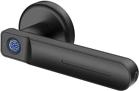 Family fingerprint door lock, smart biometric password lock safety handle, keyless entrance door lock
Family fingerprint door lock, smart biometric password lock safety handle, keyless entrance door lock