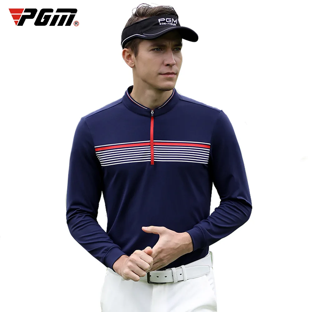 2020 PGM New Spring Summer golf clothing men's zipper Collar long-sleeved T-shirt sports tops Quick Dry Breathable Golf Shirt
2020 PGM New Spring Summer golf clothing men's zipper Collar long-sleeved T-shirt sports tops Quick Dry Breathable Golf Shirt