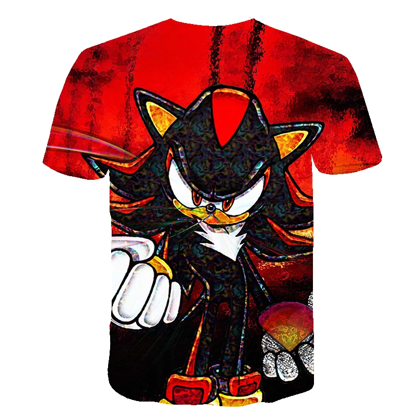 New summer Sonic T-Shirt Japanese Anime Cartoon Fun Short Sleeve Shirt Boys Girls Street Fashion Harajuku Children's Tops 
New summer Sonic T-Shirt Japanese Anime Cartoon Fun Short Sleeve Shirt Boys Girls Street Fashion Harajuku Children's Tops