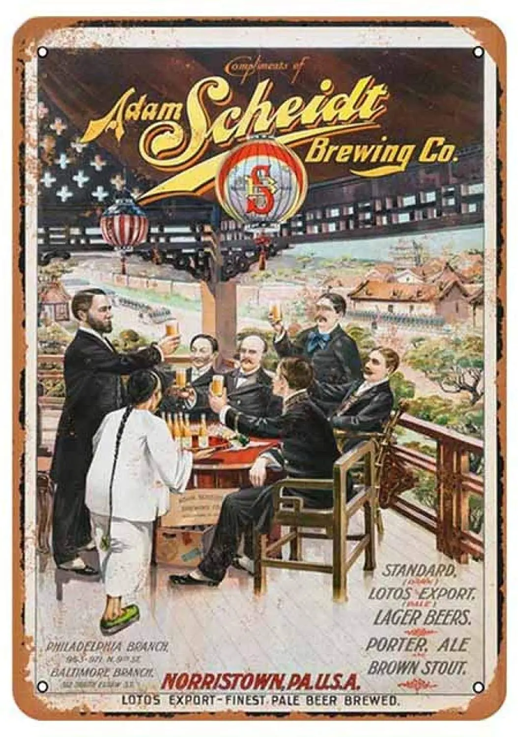 Famous Club Metal Poster Vintage Drink Beer Tin Signs Bar Pub Casino Home Wall Decoration 12*8 Inch
Famous Club Metal Poster Vintage Drink Beer Tin Signs Bar Pub Casino Home Wall Decoration 12*8 Inch