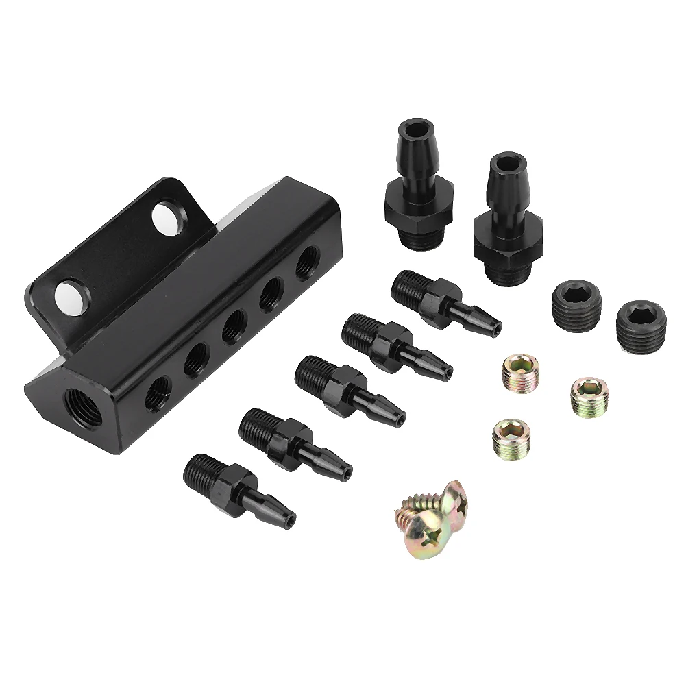 5 Port Car Vacuum Block Intake Manifold Fuel Gas Wastegate Turbo Boost Wastegate Turbo Boost
5 Port Car Vacuum Block Intake Manifold Fuel Gas Wastegate Turbo Boost Wastegate Turbo Boost