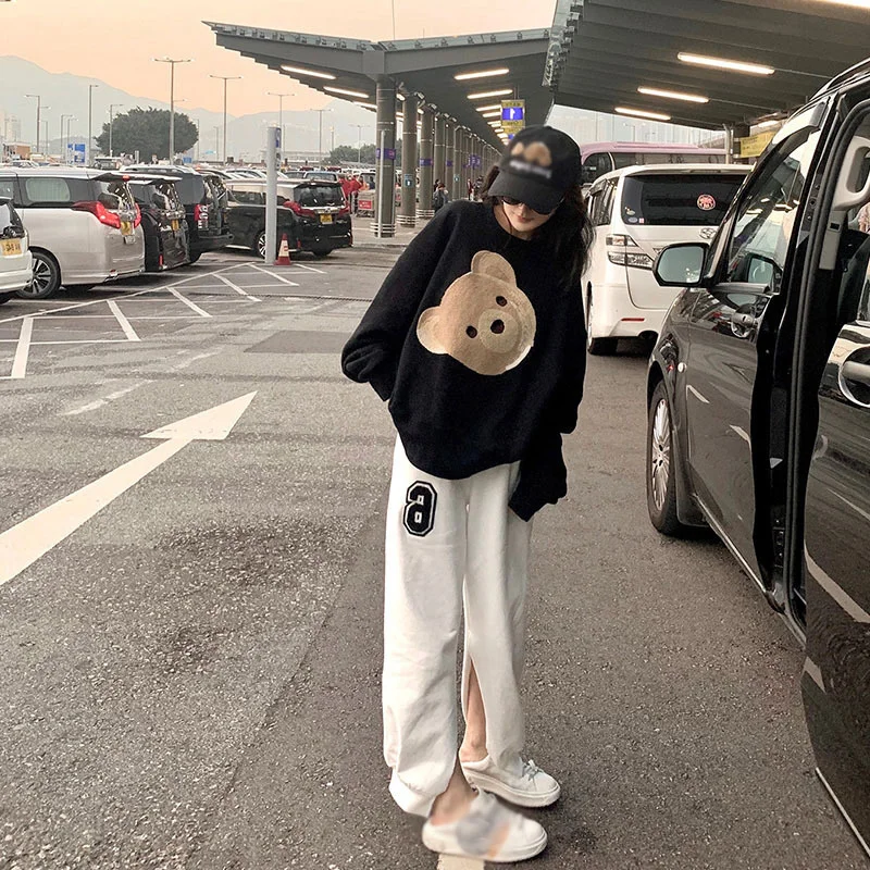 Sweater Women's Spring and Autumn Japanese Style Loose Style Salt Style Street Long-Sleeved Hooded Top Slimming
Sweater Women's Spring and Autumn Japanese Style Loose Style Salt Style Street Long-Sleeved Hooded Top Slimming