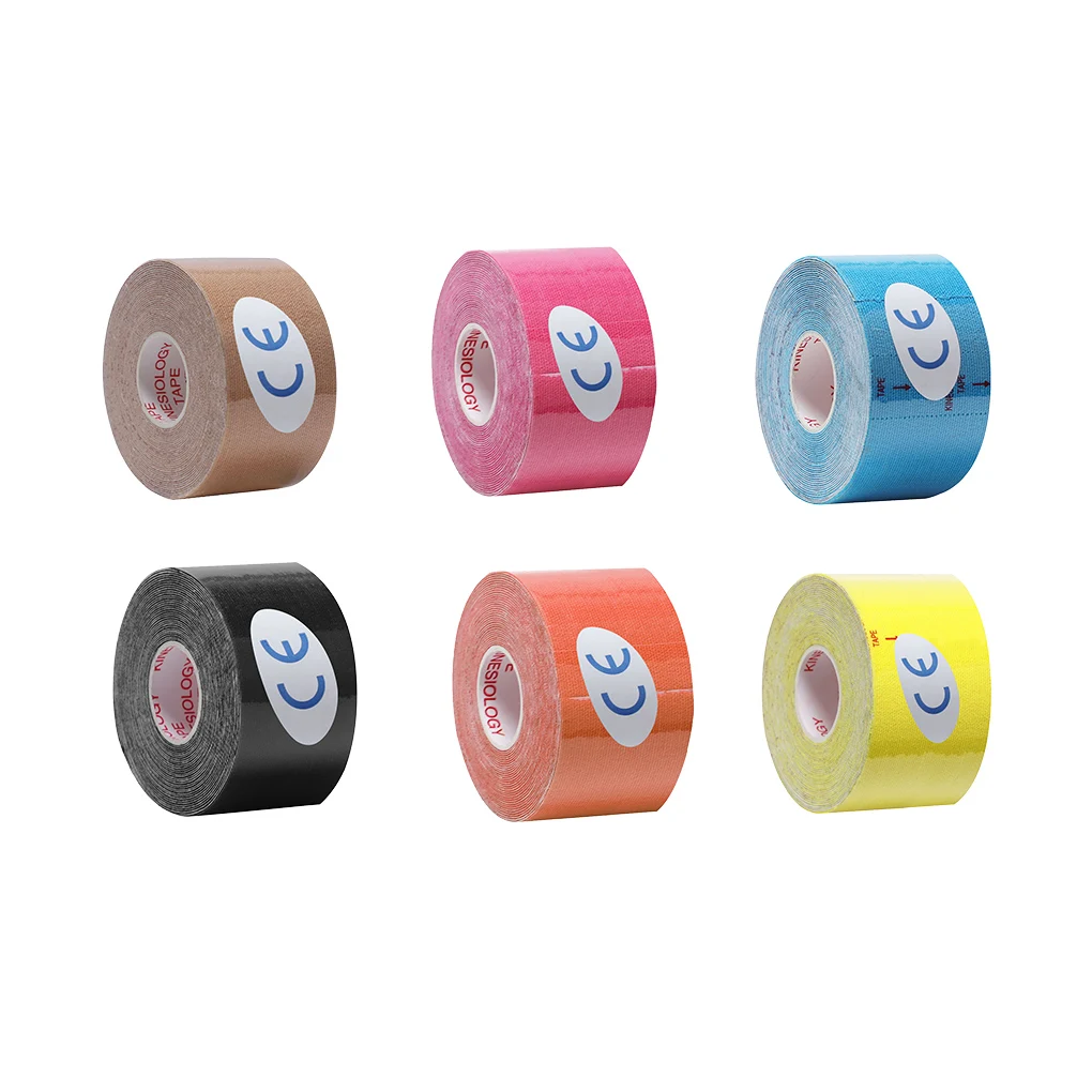 Muscle Tape Support Elastic Sport Adhesive Bandage Gym Fitness Muscle Strap, Yellow, 7.5cm x 5m
Muscle Tape Support Elastic Sport Adhesive Bandage Gym Fitness Muscle Strap, Yellow, 7.5cm x 5m