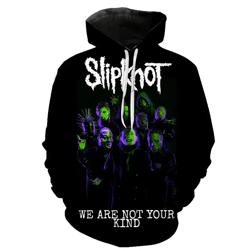 Slipknot 3d Print Hoodies Heavy Metal Rock Band Sweatshirt Men Women Fashion Streetwear Hoodie Hip Hop Pullover Tops Coat Unisex
Slipknot 3d Print Hoodies Heavy Metal Rock Band Sweatshirt Men Women Fashion Streetwear Hoodie Hip Hop Pullover Tops Coat Unisex
