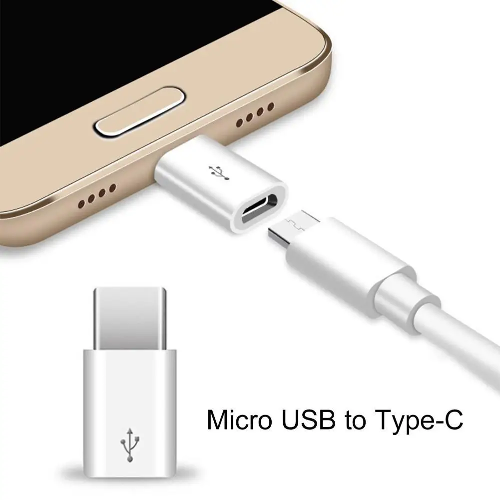 10Pcs Portable Mini Type-C Male to Micro USB Female Adapter Mobile Phone Charge Converter Charging Adapter
10Pcs Portable Mini Type-C Male to Micro USB Female Adapter Mobile Phone Charge Converter Charging Adapter