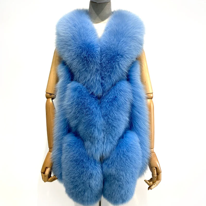 SHZQ Ladies Natural Fur Vest Women Real Fur Vest New Fox Fur Gilet Long
SHZQ Ladies Natural Fur Vest Women Real Fur Vest New Fox Fur Gilet Long