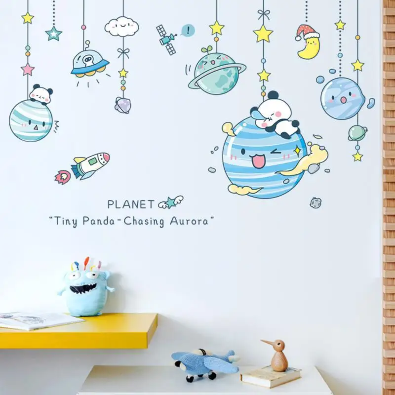 Creative Cartoon Wall Stickers for Kids Room Wall Decoration Mural Boy Baby Bedroom Self Adhesive Vinyl Wallpaper
Creative Cartoon Wall Stickers for Kids Room Wall Decoration Mural Boy Baby Bedroom Self Adhesive Vinyl Wallpaper