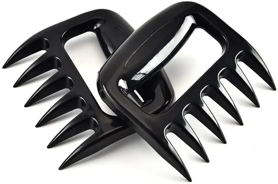 Bear Claw Meat Shredder for BBQ Claw Handler Set for Pulling Brisket from Grill Smoker or Slow Cooker
Bear Claw Meat Shredder for BBQ Claw Handler Set for Pulling Brisket from Grill Smoker or Slow Cooker