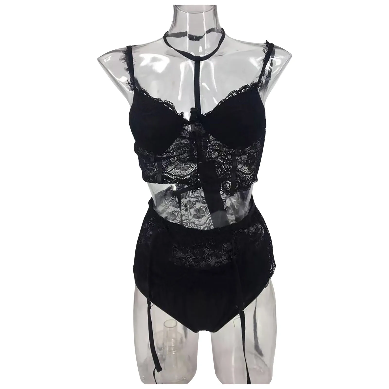 3pc Sexy Lingerie Ladies Lace Bra Thong Garter Temptation Set 3-point Porno Babydolls Hollow Out Erotic Lingerie Women Nightwear
3pc Sexy Lingerie Ladies Lace Bra Thong Garter Temptation Set 3-point Porno Babydolls Hollow Out Erotic Lingerie Women Nightwear