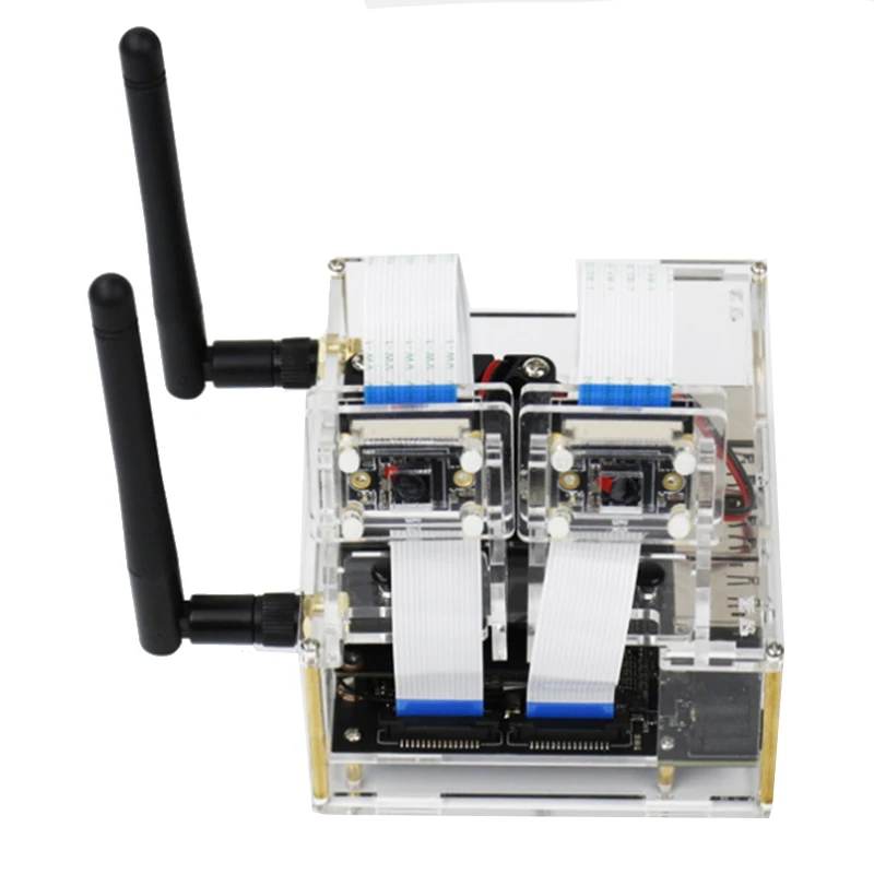 for Jetson Nano 2GB Developer Kit Clear Acrylic Case for Jetson Nano with Cooling Fan
for Jetson Nano 2GB Developer Kit Clear Acrylic Case for Jetson Nano with Cooling Fan