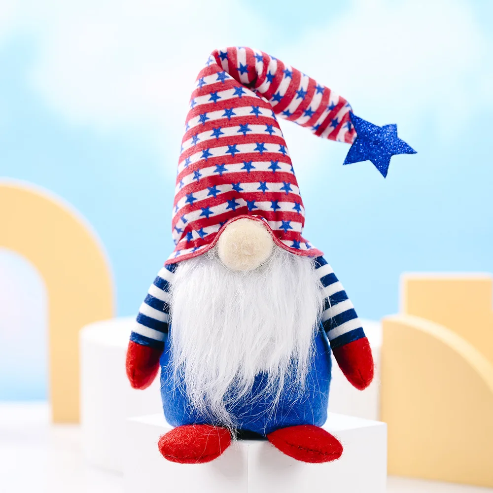 Independence Day Five Stars Dwarf Setting Posture Stuffed Doll Home Festival Decoration Children Kids Gift
Independence Day Five Stars Dwarf Setting Posture Stuffed Doll Home Festival Decoration Children Kids Gift