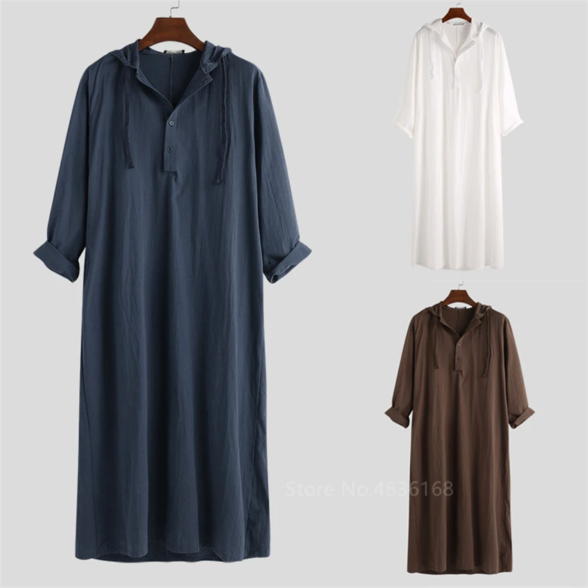 Islamic Clothing Men Muslim Thobe Ramadan Fashion Arabic Pakistan Saudi Arabia Abaya Dubai Hoodies Long Sleeve Clothes Kaftan
Islamic Clothing Men Muslim Thobe Ramadan Fashion Arabic Pakistan Saudi Arabia Abaya Dubai Hoodies Long Sleeve Clothes Kaftan