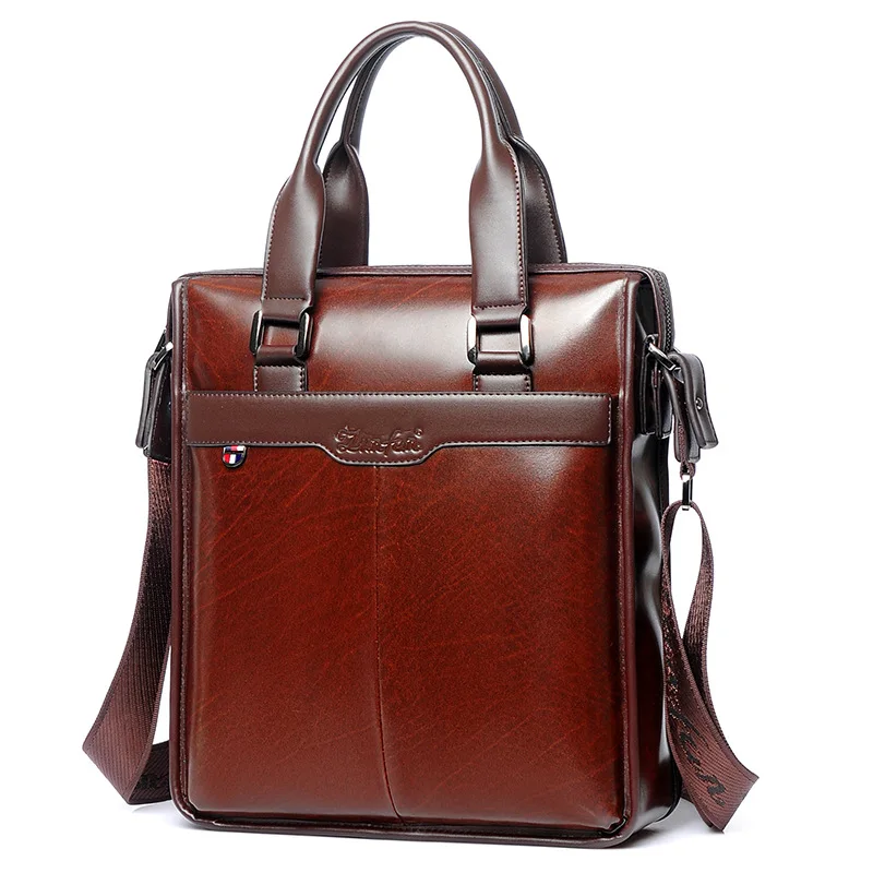

Мужской портфель из ПУ кожи, роскошные сублимационные сумки-тоуты для ноутбука, Мужские портфели на плечо, офисные принадлежности, XR50X