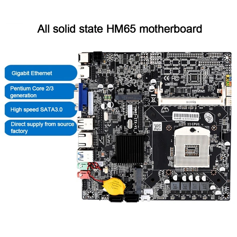 HM65 Industrial Board for RV420 Laptop Motherboard with Heatsink BA92-08151A BA92-08151B BA41-01610A GT520M 8GB
HM65 Industrial Board for RV420 Laptop Motherboard with Heatsink BA92-08151A BA92-08151B BA41-01610A GT520M 8GB
