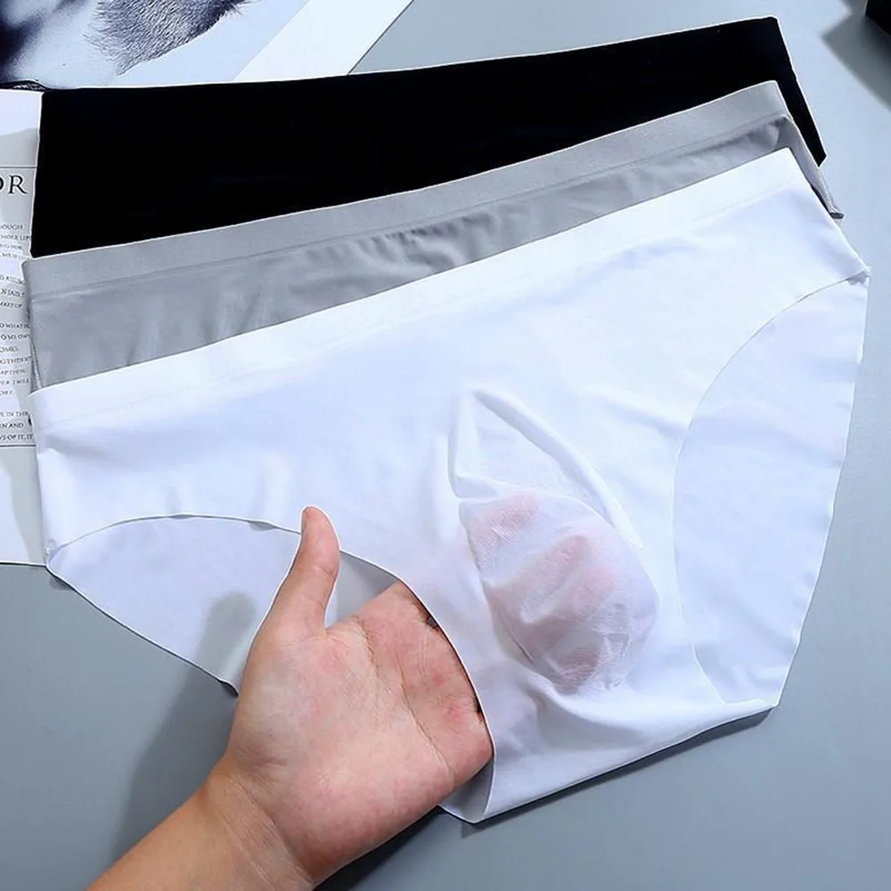 Men Underwear Y-Front Briefs Mid Waist One Piece Semi-Transparent Bottom Shorts Breathable Basic Sexy Soft Pants Men's Panties
Men Underwear Y-Front Briefs Mid Waist One Piece Semi-Transparent Bottom Shorts Breathable Basic Sexy Soft Pants Men's Panties