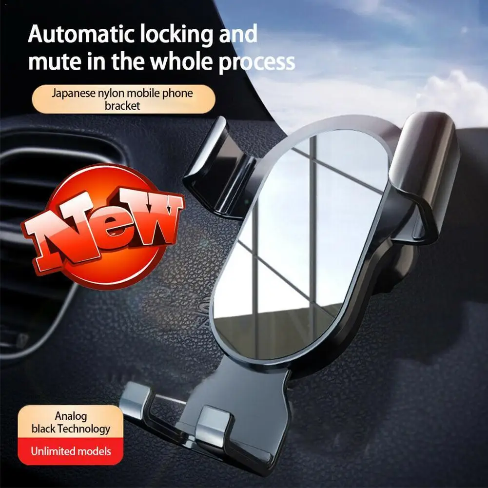 Car Gravity Phone Holder Fit 4.5-6.5 Inch 66-88mm Mobile Stand Air Outlet Clip Support Navigation Fixing Bracket Car Accessories
Car Gravity Phone Holder Fit 4.5-6.5 Inch 66-88mm Mobile Stand Air Outlet Clip Support Navigation Fixing Bracket Car Accessories
