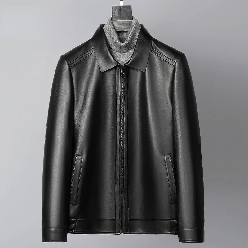 100% Genuine Sheepskin Leather Jackets Male 2021 Autumn Spring Real Sheepskin Coats Fashion Men's Clothing Abrigo Hombre Gmm508
100% Genuine Sheepskin Leather Jackets Male 2021 Autumn Spring Real Sheepskin Coats Fashion Men's Clothing Abrigo Hombre Gmm508