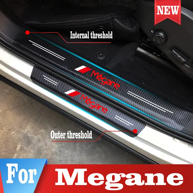 Car Door Threshold Guard Car Door Sill Scuff Plate Pedal Cover Stickers For Renault Megane Auto Styling Accessories
Car Door Threshold Guard Car Door Sill Scuff Plate Pedal Cover Stickers For Renault Megane Auto Styling Accessories
