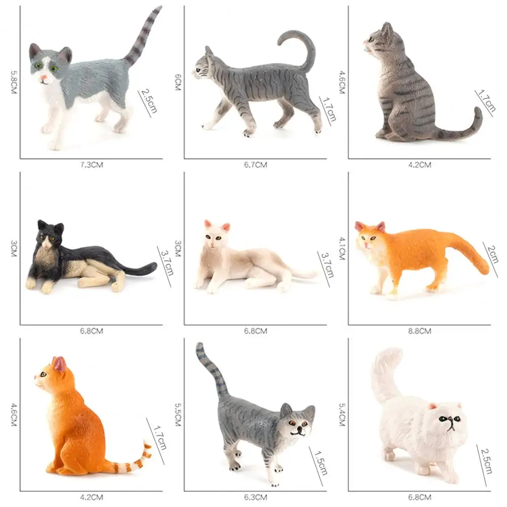 80% Hot Sale Animal Model Realistic Form Collectible Solid Simulation Cat Model Figure for Kids 
80% Hot Sale Animal Model Realistic Form Collectible Solid Simulation Cat Model Figure for Kids
