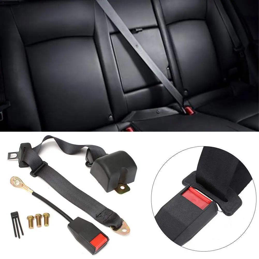 New 3 Point Retractable AUTO Car Auto-locking Seat Safety Adjustable Lap Universal Belt Bus Truck Auto Van Black Accessorie J4V1
New 3 Point Retractable AUTO Car Auto-locking Seat Safety Adjustable Lap Universal Belt Bus Truck Auto Van Black Accessorie J4V1