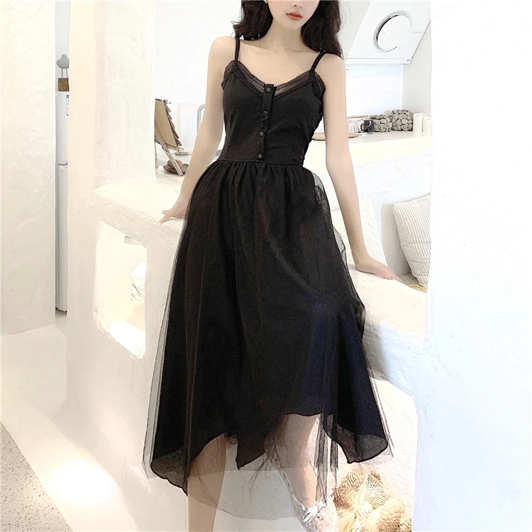 black England style new summer v-neck spaghetti strap off shoulder mash long dress Women's Clothing Elegant fashion dresses hot
black England style new summer v-neck spaghetti strap off shoulder mash long dress Women's Clothing Elegant fashion dresses hot