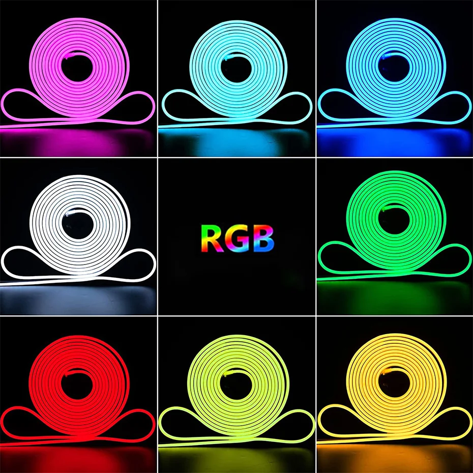 RGB Neon Led Strip Light 12V SMD 3030 Waterproof Remote Control/Bluetooth/Tuya WiFi Smart Led Tape Music Neon Stripe Decoartion
RGB Neon Led Strip Light 12V SMD 3030 Waterproof Remote Control/Bluetooth/Tuya WiFi Smart Led Tape Music Neon Stripe Decoartion