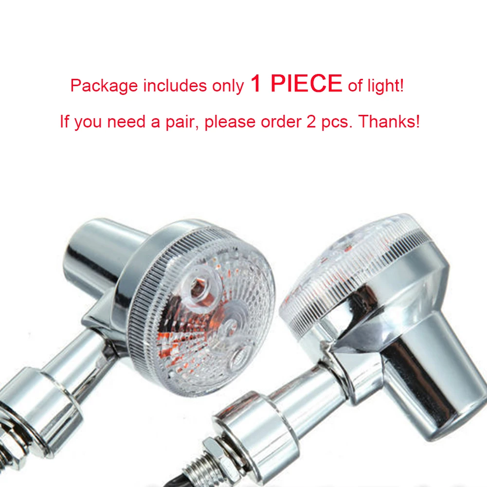 Universal Motorcycle Styling Round Waterproof Retro Steering Accessories Led Replacement Turn Signal Light
Universal Motorcycle Styling Round Waterproof Retro Steering Accessories Led Replacement Turn Signal Light