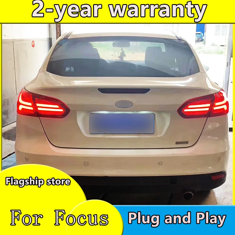 Car Styling for Ford focus Taillights 2015-2018 for focus Dynamic LED Tail Lamp+Turn Signal+Brake+Reverse LED light
Car Styling for Ford focus Taillights 2015-2018 for focus Dynamic LED Tail Lamp+Turn Signal+Brake+Reverse LED light