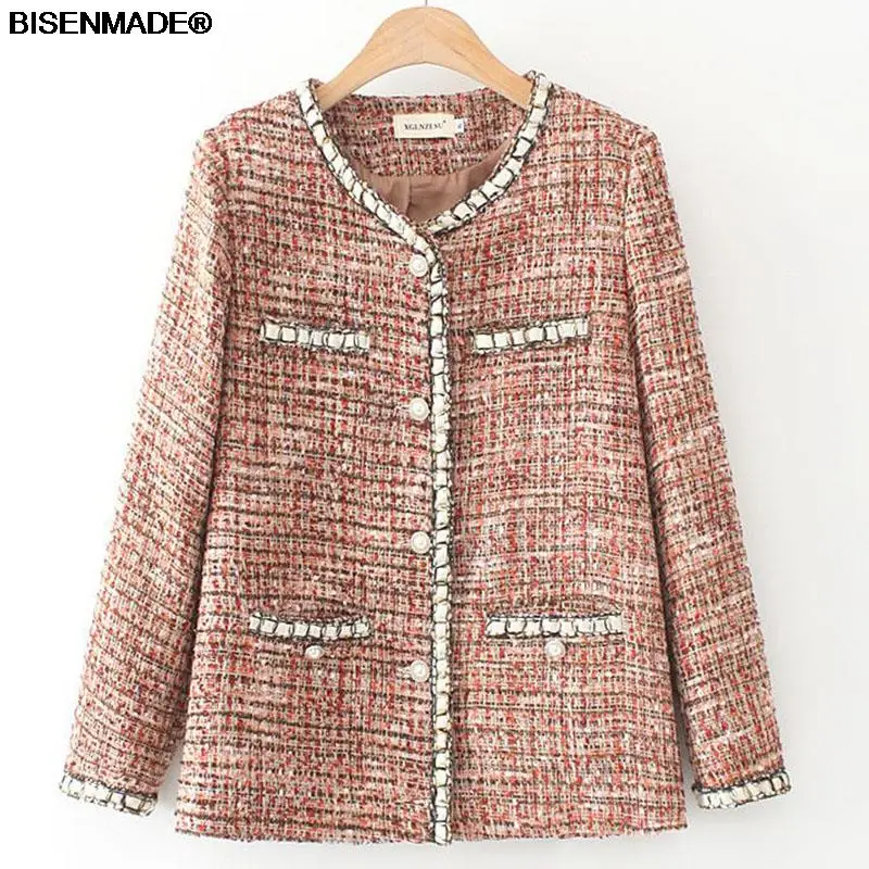 Autumn Women Jacket Plus Size&Curve Clothing 2021 Chic Outerwear New Fashion Colour Mix Long Sleeve Woollen Female Coat 3040
Autumn Women Jacket Plus Size&Curve Clothing 2021 Chic Outerwear New Fashion Colour Mix Long Sleeve Woollen Female Coat 3040