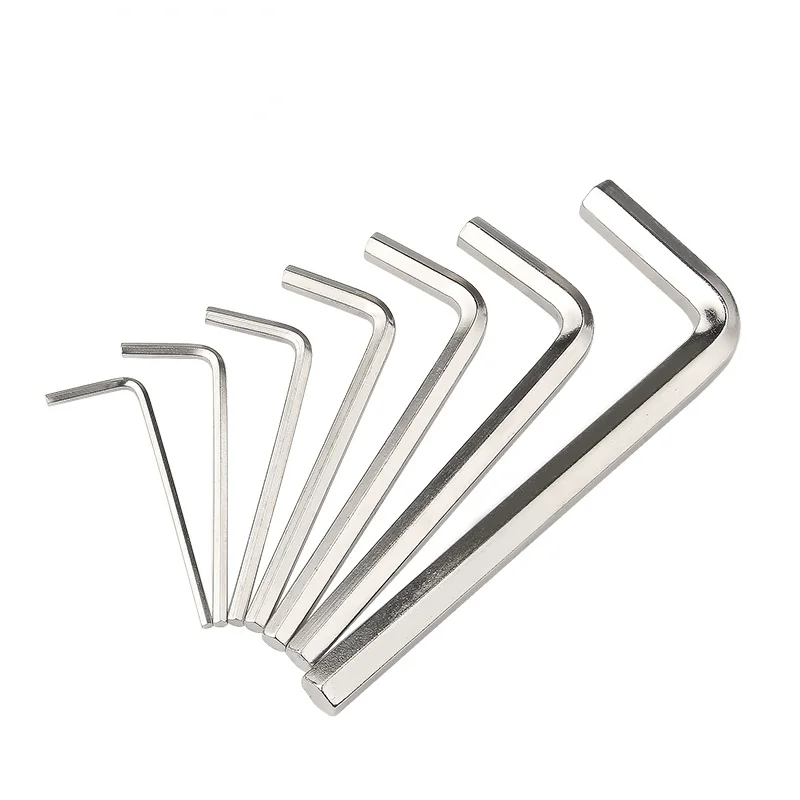 Carbon steel L-shaped hexagonal wrench hexagonal square key set screwdriver 0.9/2/3/4/5/6/8-10mm
Carbon steel L-shaped hexagonal wrench hexagonal square key set screwdriver 0.9/2/3/4/5/6/8-10mm