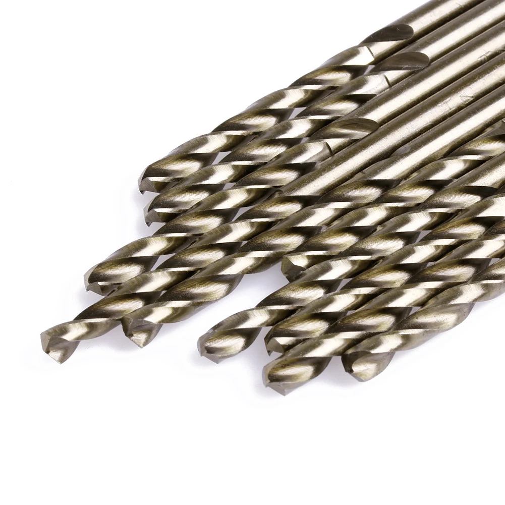 10Pcs/Set 4.5mm M35 Triangle Shank HSS-Co Cobalt Twist Drill Spiral Drill Bit
10Pcs/Set 4.5mm M35 Triangle Shank HSS-Co Cobalt Twist Drill Spiral Drill Bit
