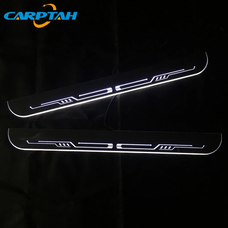 Carptah Moving LED Car Light Door Sill Scuff Plate Pathway Dynamic Streamer Welcome Lamp For Toyota Corolla 2014 -2017 2018
Carptah Moving LED Car Light Door Sill Scuff Plate Pathway Dynamic Streamer Welcome Lamp For Toyota Corolla 2014 -2017 2018