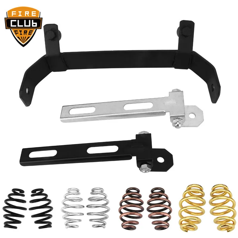 High Quality Solo Seat Spring Steel Driver Seat Spring Hardware Bracket Mount Kit For Harley Bobber Chopper Custom Moto Parts
High Quality Solo Seat Spring Steel Driver Seat Spring Hardware Bracket Mount Kit For Harley Bobber Chopper Custom Moto Parts