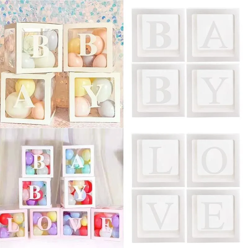 Baby Shower Party Decoration Transparent Balloon Boxes Name Age Box Party Gift Box Babyshower For Wedding Birthday Decoration
Baby Shower Party Decoration Transparent Balloon Boxes Name Age Box Party Gift Box Babyshower For Wedding Birthday Decoration