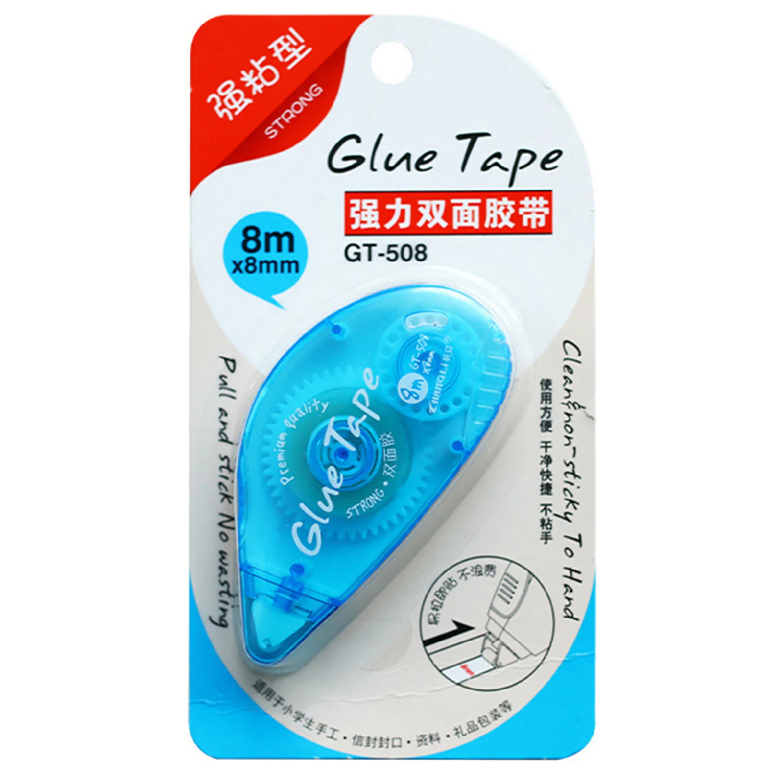 Double Sided Adhesive Roller Portable Easy to Use Scrapbook Runner Tape Roller For Office School Supplies
Double Sided Adhesive Roller Portable Easy to Use Scrapbook Runner Tape Roller For Office School Supplies